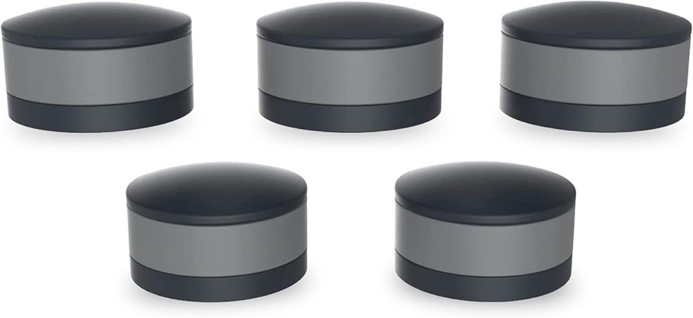 Waterweek Replacement Lid Set, 5 Pack – Screw on Design – Fits 14Oz and 20 oz
