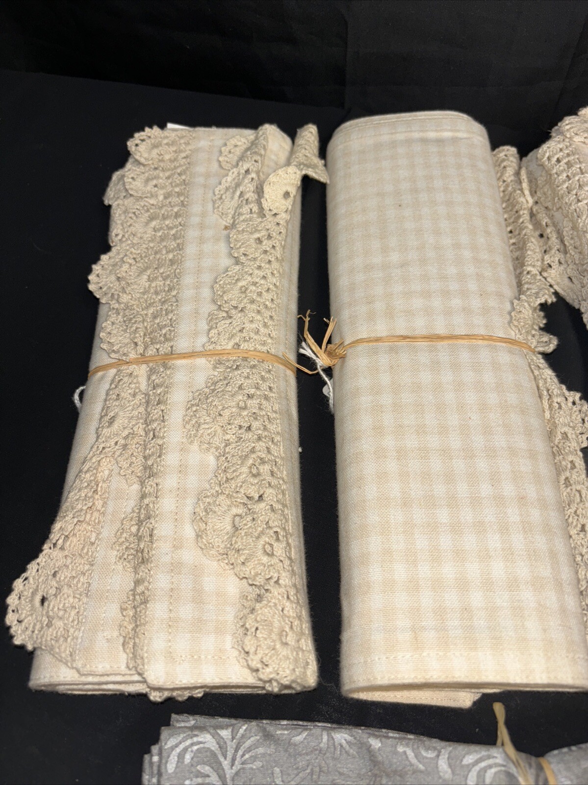 The Natural Fiber Resource Table Cloth Placemats New With Tags 12 Total 4 Napkin gallery