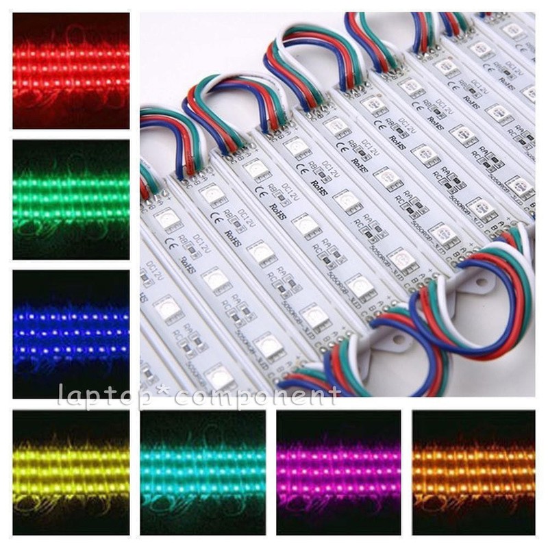 10~100ft 5050 SMD 3 LED Module Light Club Store Front Window Sign Decor Lamp Kit gallery