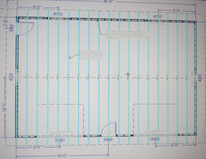 PERMIT READY 28' x 36' GARAGE PLAN DRAWN TO SCALE BLUEPRINTS AND MATERIALS LIST gallery
