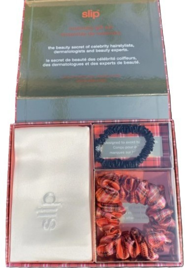 NIB Slip Pure Silk Pillowcase & Scrunchie 3pc Set Rosemary Anti Aging Standard gallery