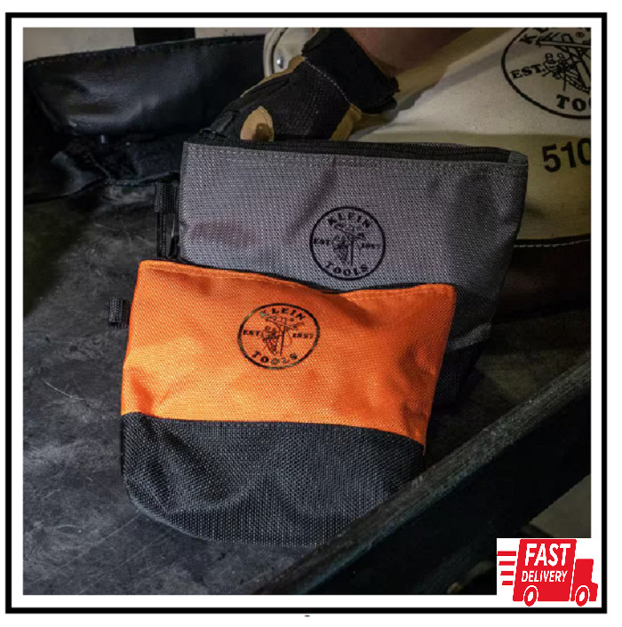 Klein Tools 9 In. Stand-Up Zipper Tool Bag (2-Pack) gallery