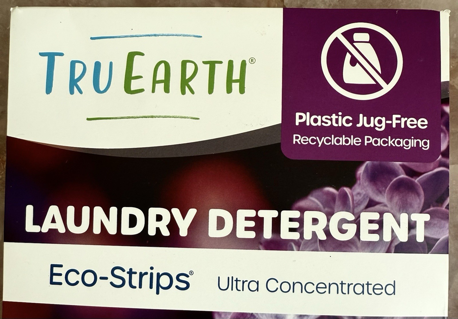 Tru Earth Compact Dry Laundry Detergent Sheets Up To 64 Loads Lilac Breeze gallery