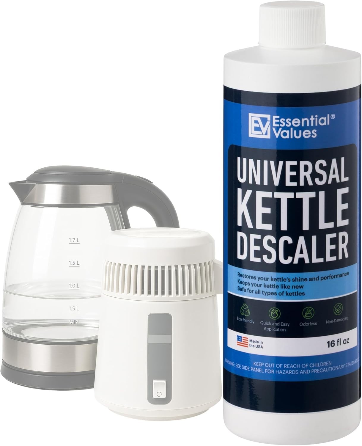 Effective Limescale Remover for Kettles & Distillers - Easy Use - 16 Fl Oz gallery