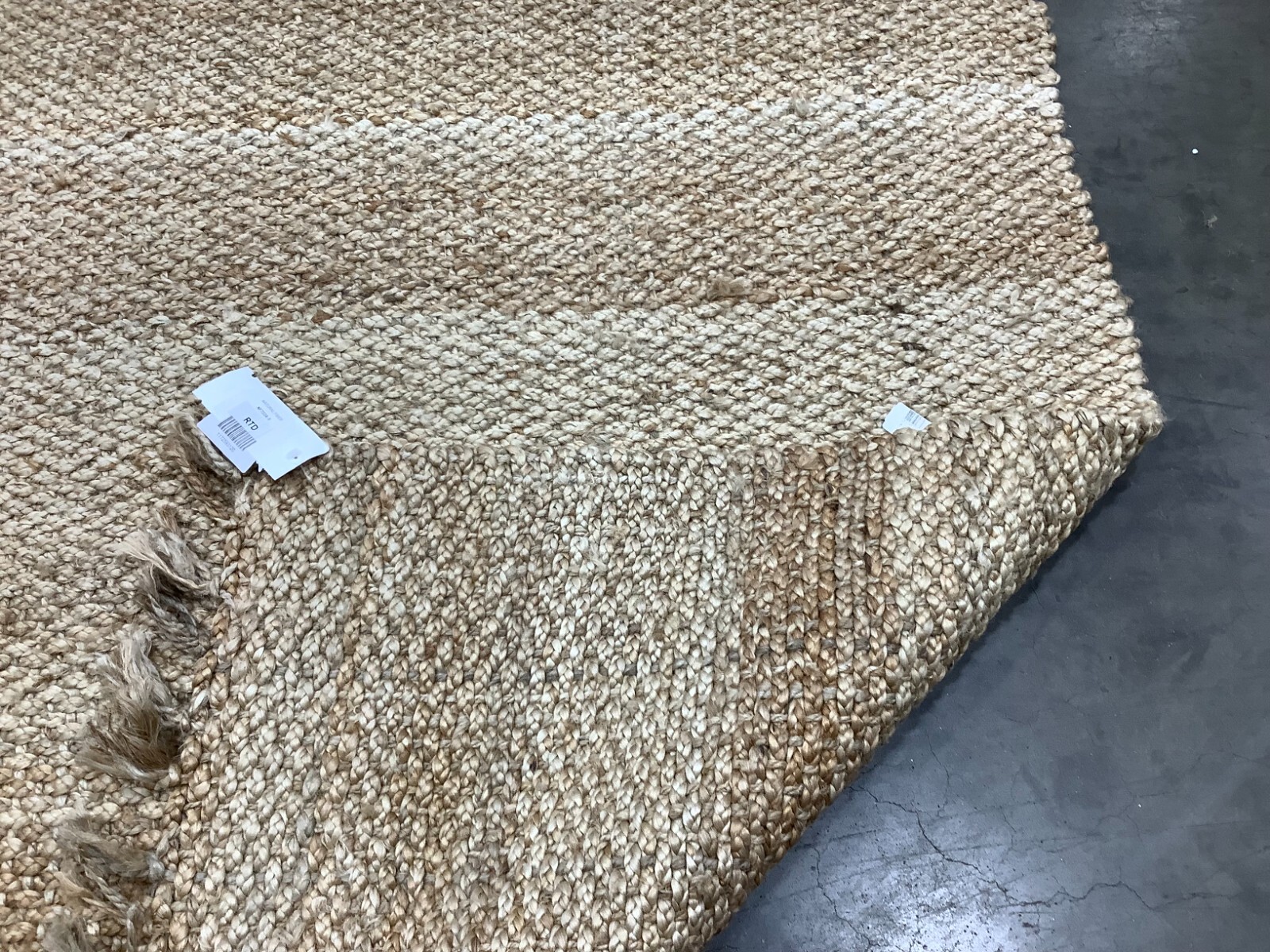 NATURAL 5'-0" x 8'-0" Broken Thread Rug, Reduced Price 1172678763 NF733A-5 gallery