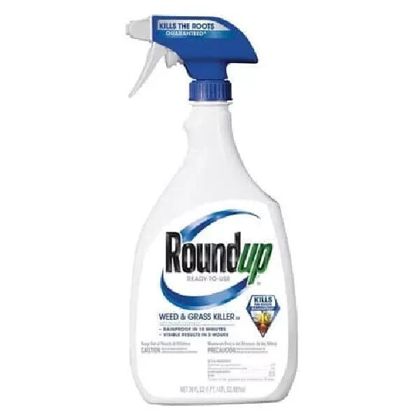NEW Roundup Ready-to-Use Weed and Grass Killer-Value Size 90 oz total 3 Pack gallery
