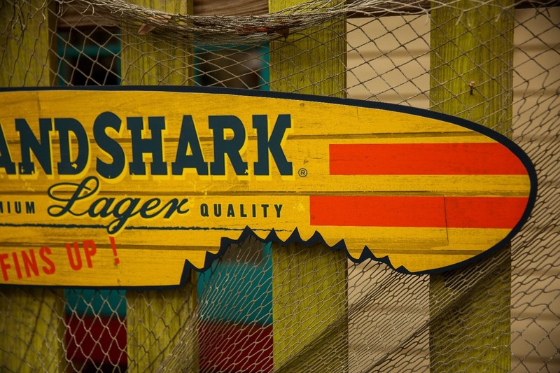 LandShark SurfBoard Sign gallery