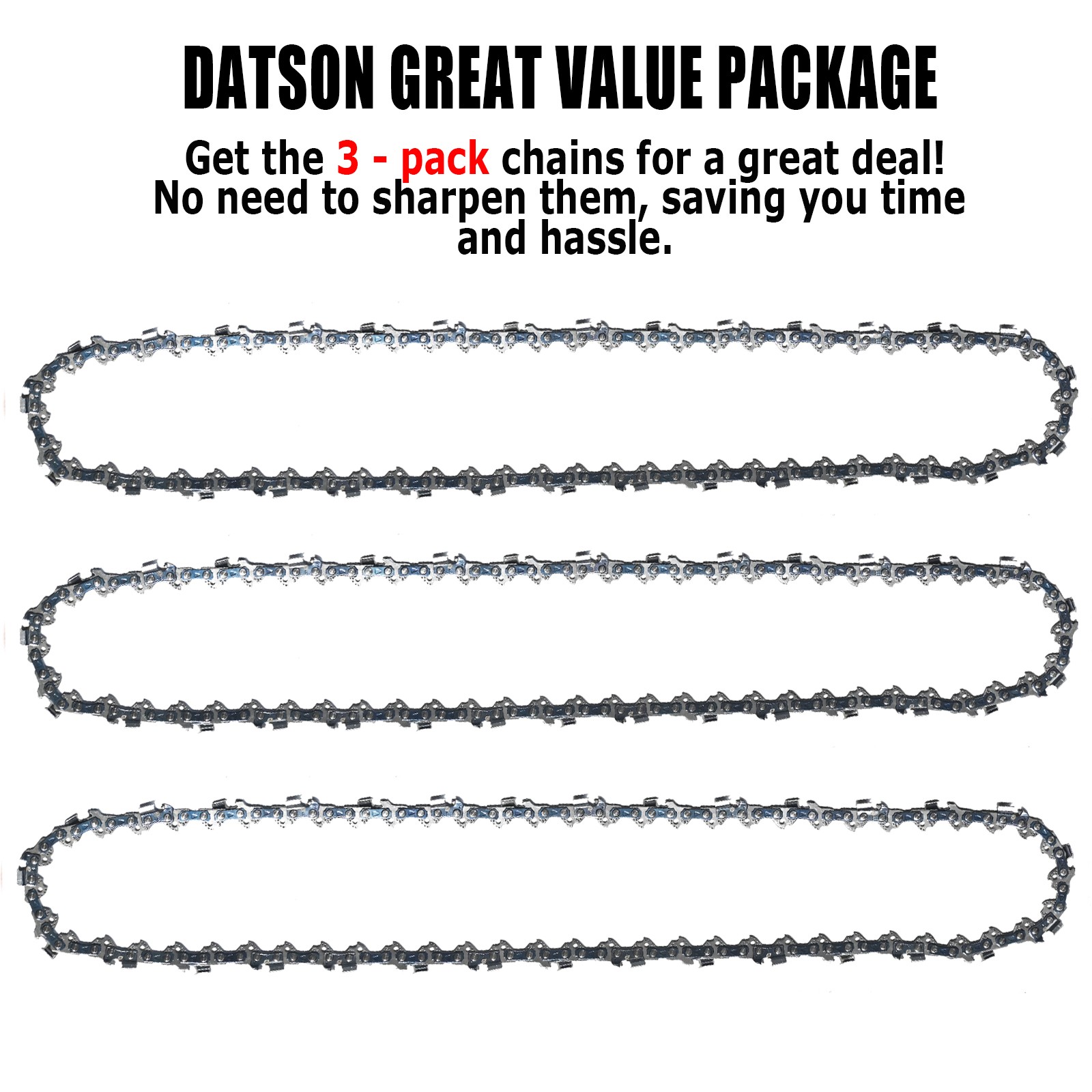 12" Chainsaw Saw Chain For Stihl 3/8"LP 44DL SEE MODELS IN DESCRIPTION .043 gallery