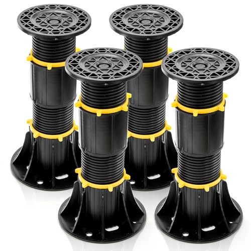 4 Pack Bed Support Legs, 8.5-13 Inch Adjustable Height Bed Center Slat gallery