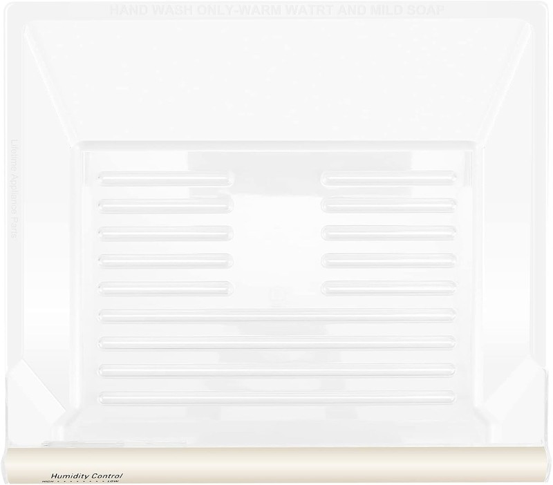 Upper Crisper Pan for Whirlpool WRS335FDDM01 ED5JHEXTS00 ED5FVGXWS01 ED5FVGXWS07 gallery