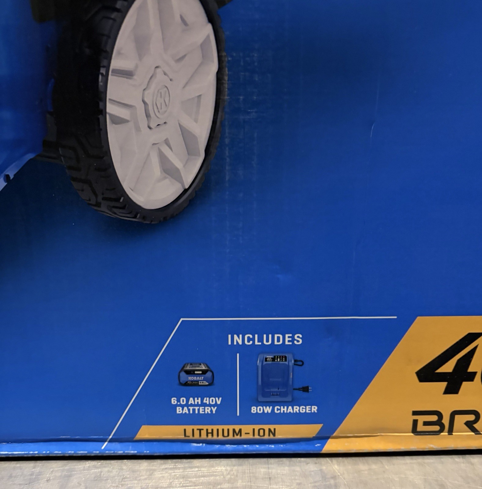 Kobalt Gen 4 40-volt, 20-in Self Propelled Battery Lawn Mower W/ 6AH Battery NEW gallery