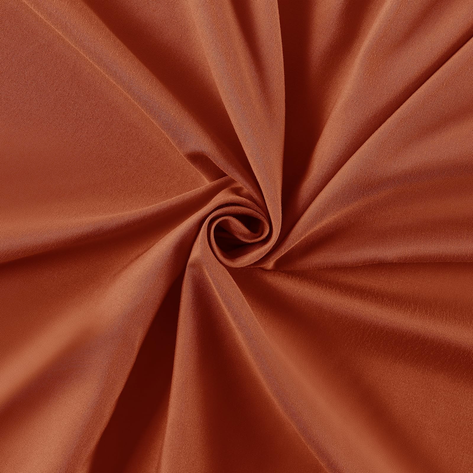 Cot Fitted Sheet, 31 x 75 Inch Burnt Orange Cot Sheets, Ultra Soft and Breath... gallery