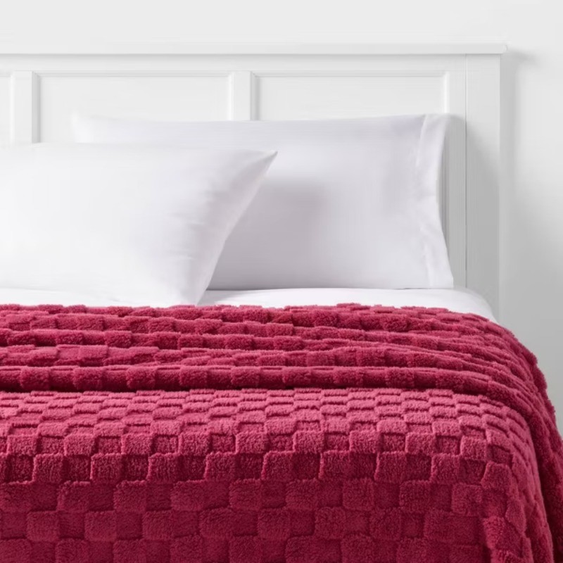 Full/Queen Checkered Blanket gallery