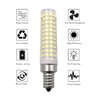 E12 Standard Base C7 LED Bulb 10W 110V 136-2835 SMD Ceramics Ceiling fan Light gallery