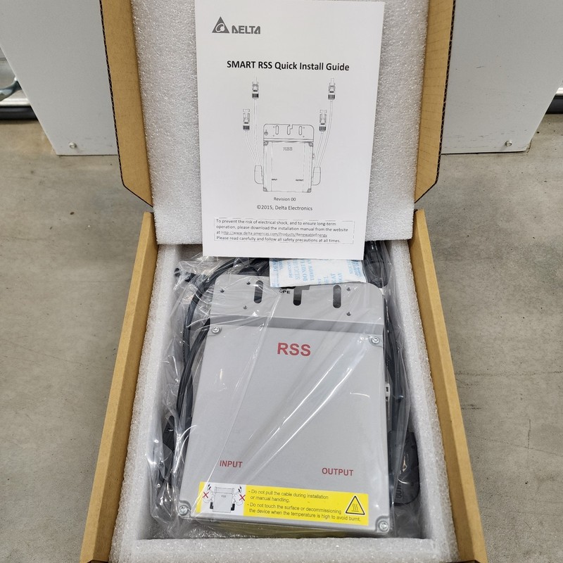 Delta Smart RSS Solar Rapid Shutdown Device | 600VDC String-Level Disconnect gallery