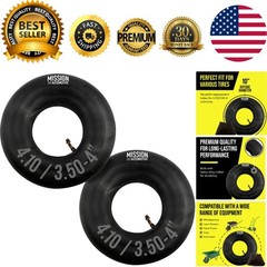 Replacement Tire Inner Tubes – 10 Inch, Convenient Pack of 2 for Garden Use