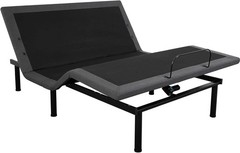 Adjustable Bed Frame, Ergonomic Electric Bed Base, with Head and Foot Incline