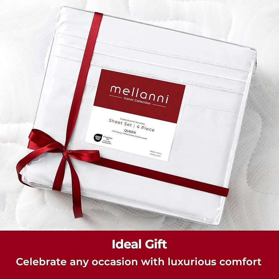 Mellanni Twin Sheets Set - 3 PC Iconic Collection Bedding New gallery