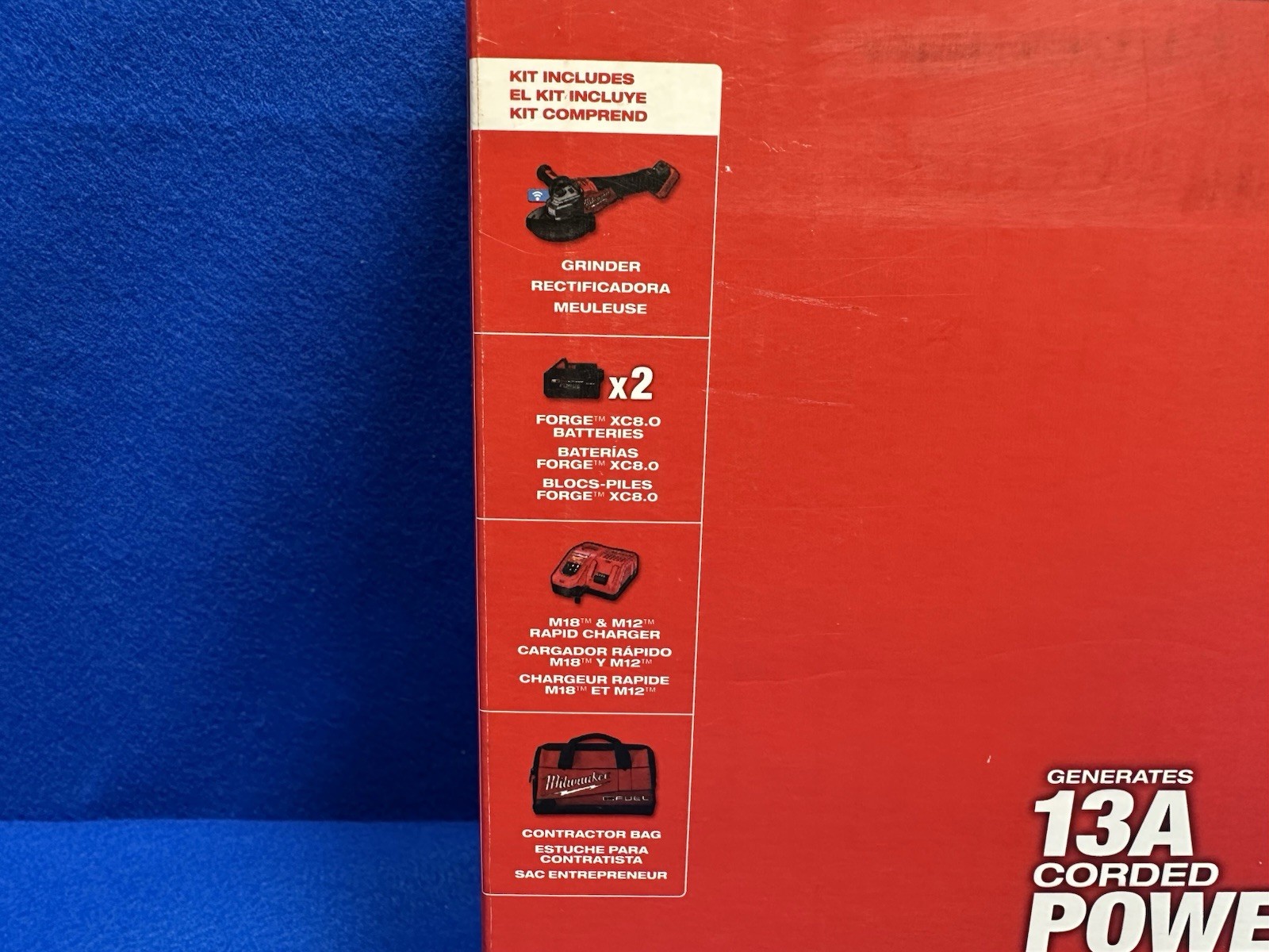 Milwaukee Tool 3672-22 M18 Fuel Angle Grinder W/One Key gallery