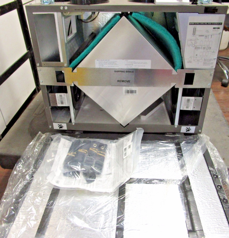 HEALTHY CLIMATE VENTILATION SYSTEM - MODEL ERV5-150-TPD-01 / #17Y55 - NEW gallery