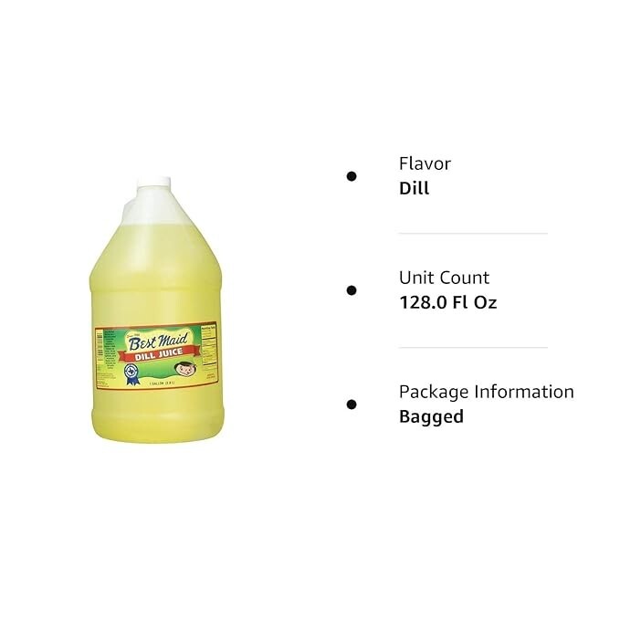 Dill Pickle Juice Delicious Back Mixer Helps with Leg Muscle Cramps 1-2 Gallons gallery