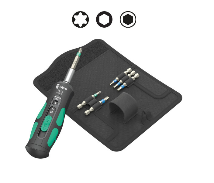 Wera 05075850001 7500 Kraftform Safe-Torque Speed Torque Screwdrivers gallery