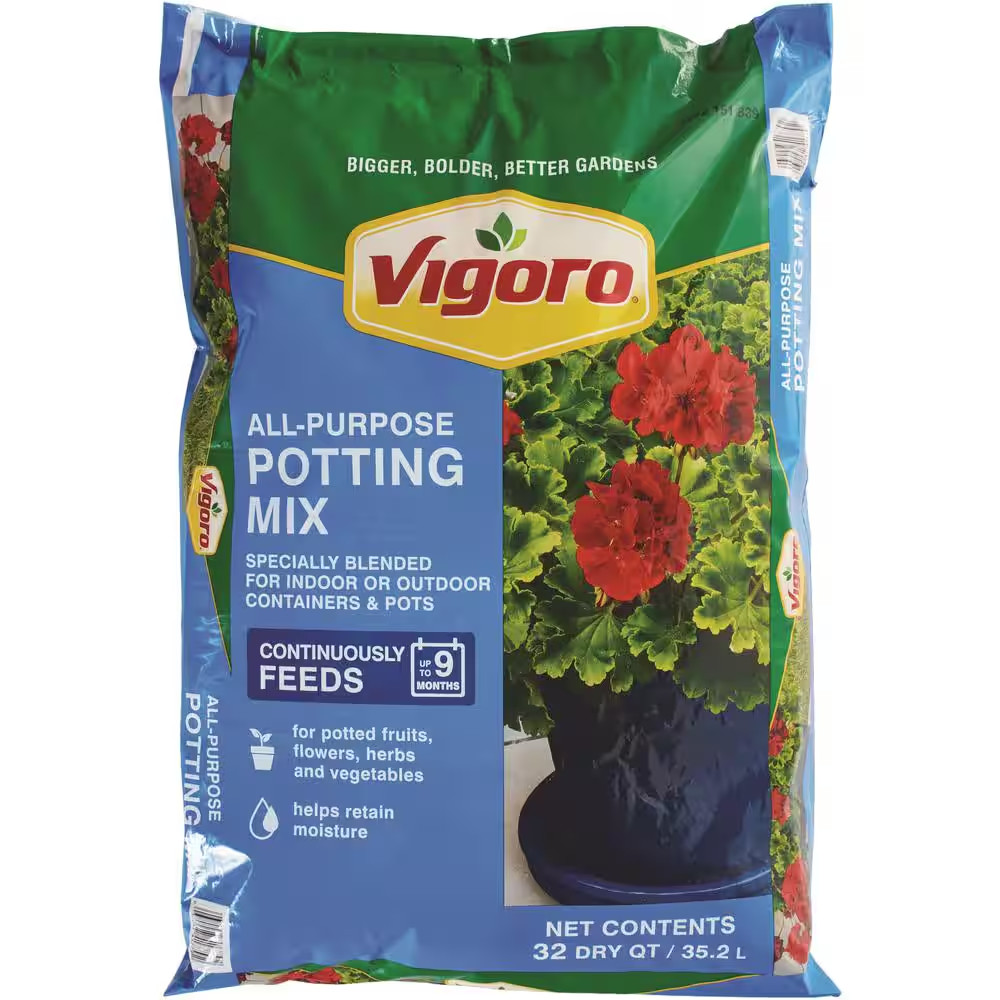 32 Qt. All Purpose Potting Soil Mix for Indoor or Outdoor Use for Fruits, Flower gallery