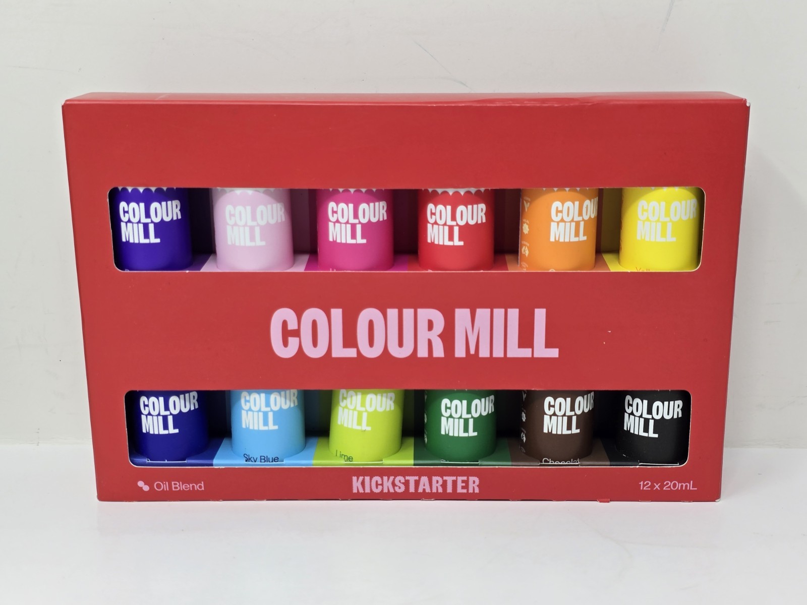 Colour Mill Oil Based Food Coloring 12-Pack-, 20 mL, Kickstarter, BB 2030 - New gallery