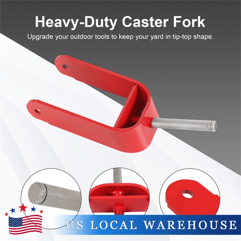 FOR TORO PART #110-6581-01 CASTER FORK; REP. 106-2196-01, 107-9119-01 gallery
