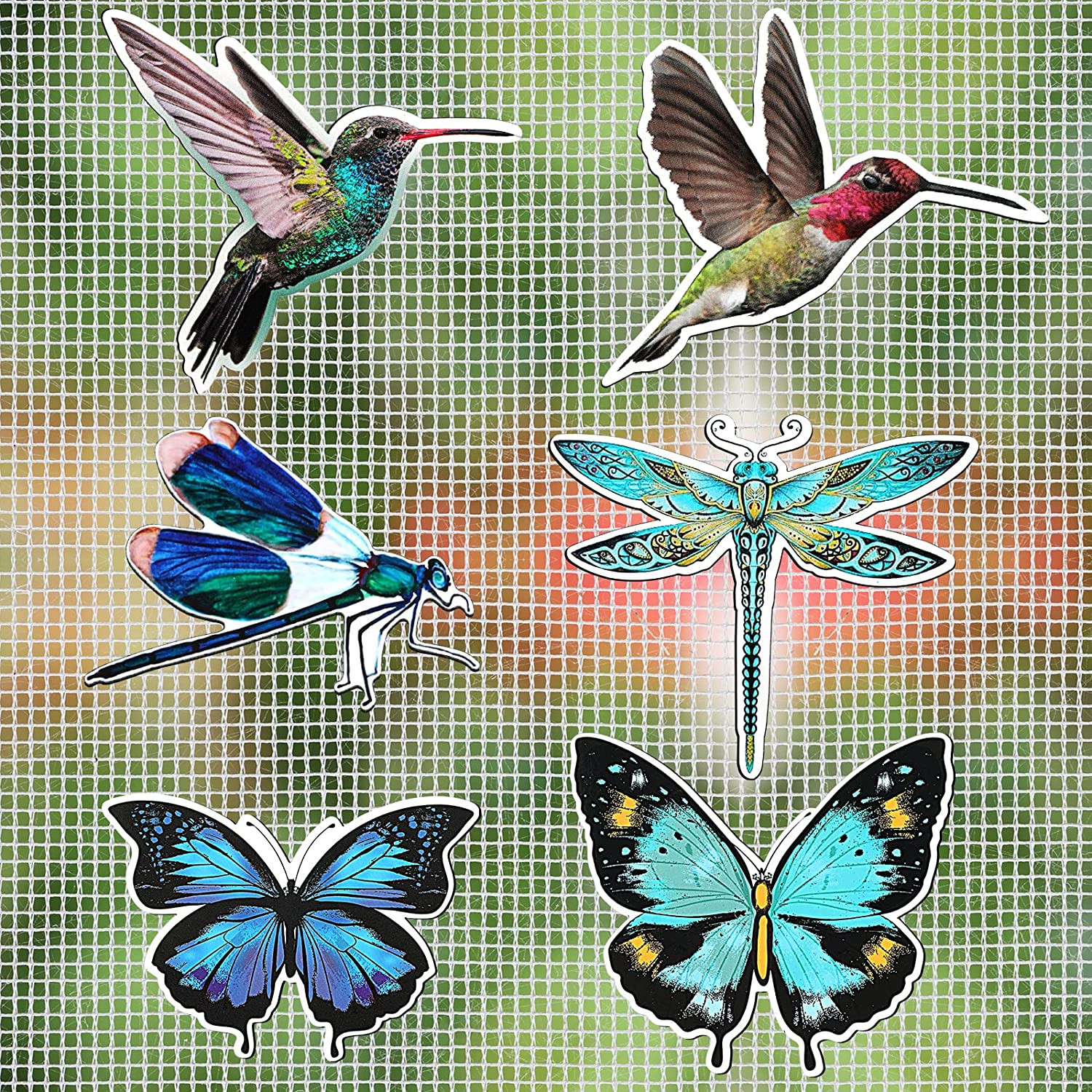 12 Pieces Magnets Screen Door Decals Double Sided Protector Magnetic Screen gallery