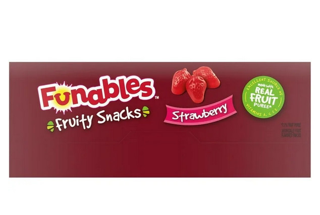 Funables Fruit Flavored Snacks, Strawberry, 0.8 oz, 22 Count gallery