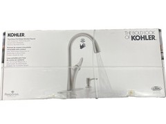 Kohler R32323-SD-VS Touchless Pull-Down Kitchen Faucet with Soap Dispenser -…