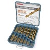 Hi-Spec 99pc HSS Drill Bit Set SAE 1/16-3/8" Drill Driver Bits w/Case gallery