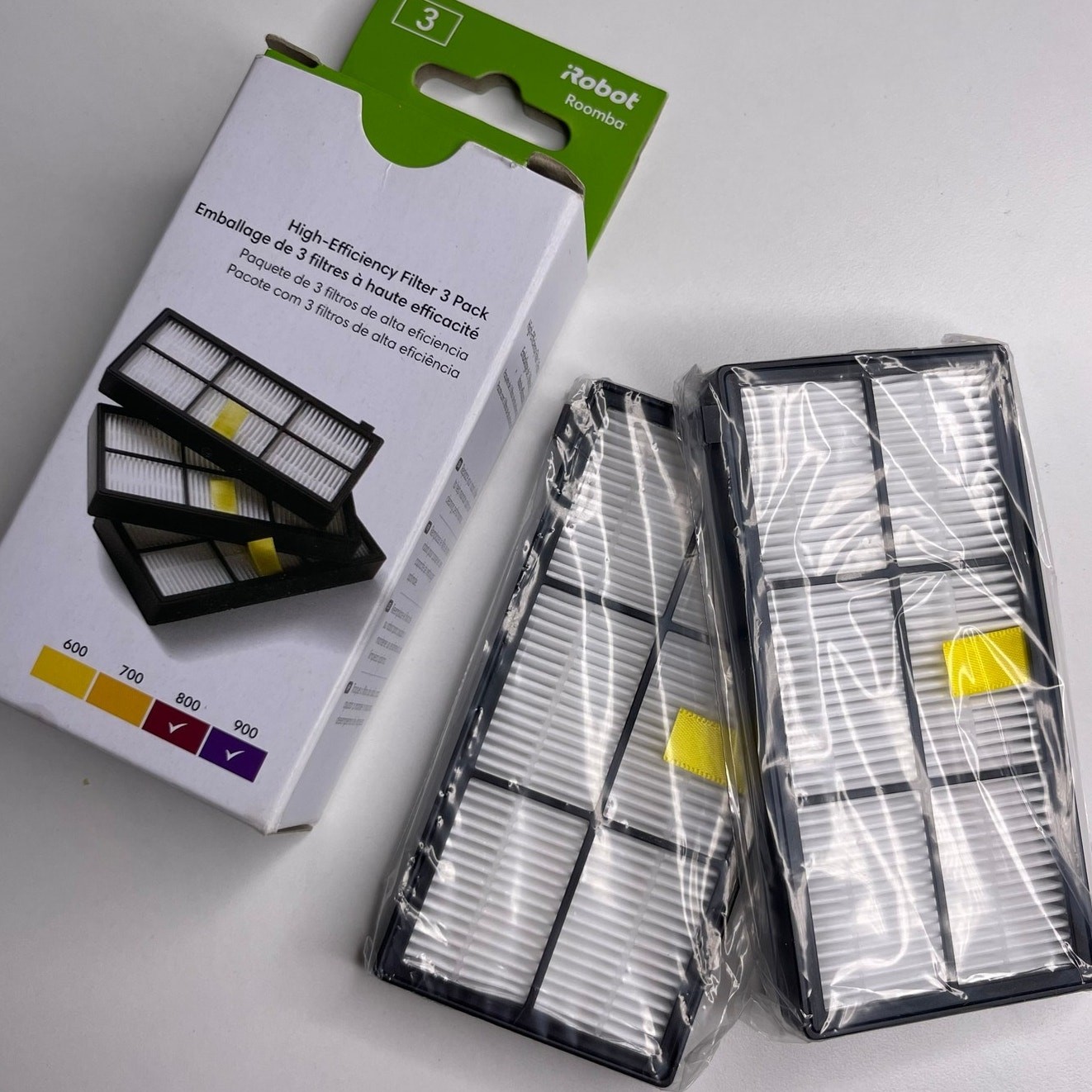 2 Pieces — HEPA, High-Efficiency Filters — iRobot Roomba 800 & 900 Series — NEW! gallery