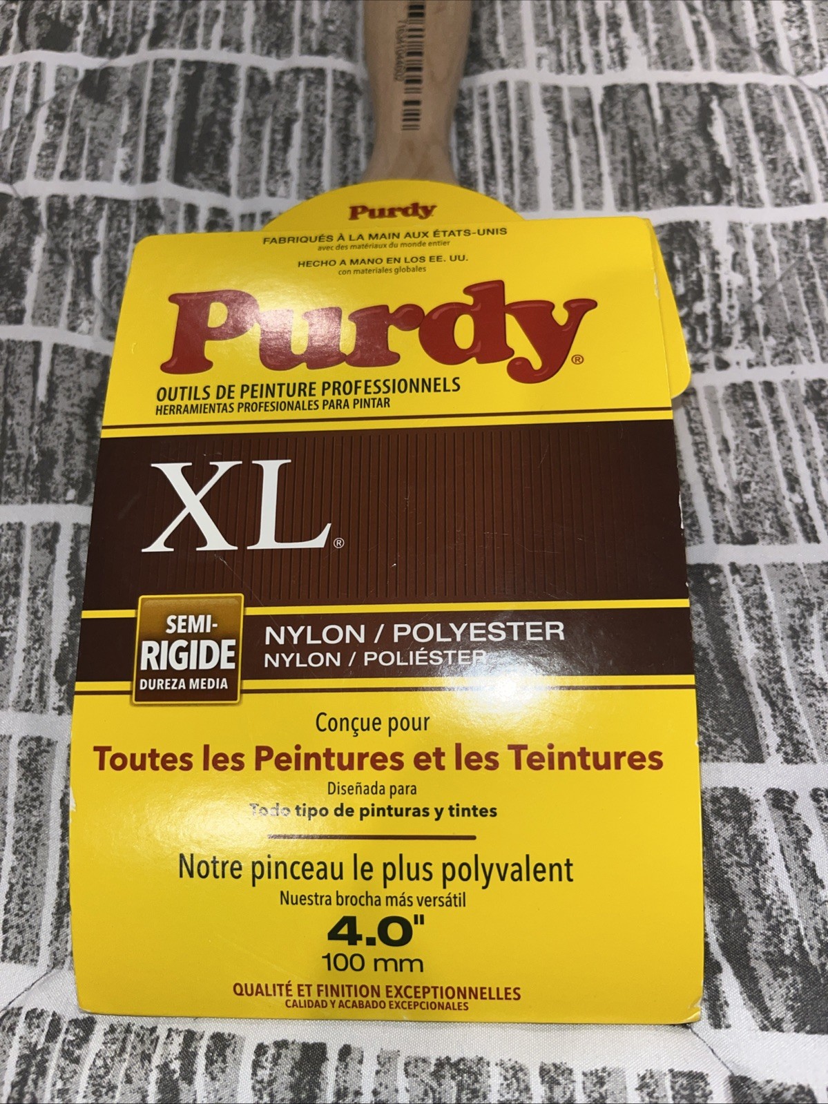 Purdy XL Nylon Polyester 4” All Paints And Stains gallery