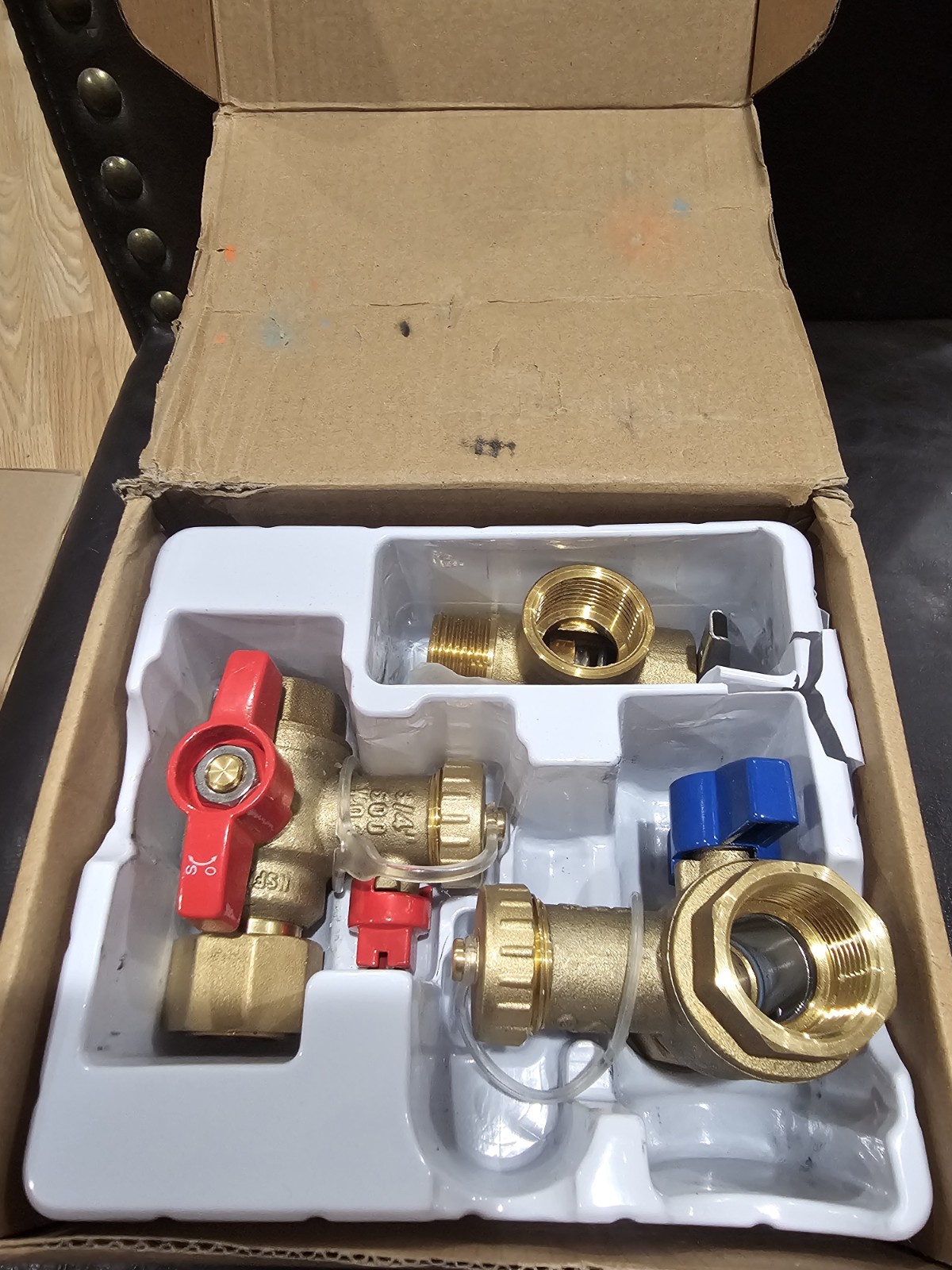 Rheem RTG20326 Brass Service Valves for Tankless Water Heaters gallery
