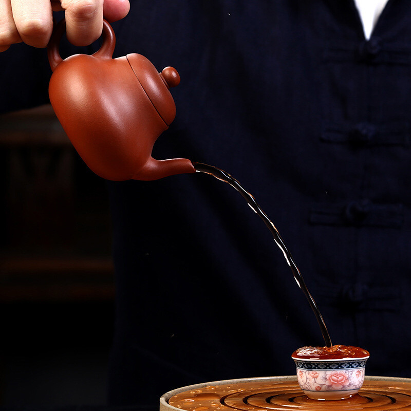 Chinese Tea Pot Siting Master Pot Solid Color Marked Real Yixing Zisha Clay Pots gallery