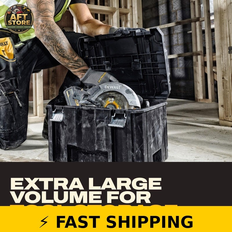 DEWALT TSTAK Tool Box - Extra Large with Removable Tray gallery
