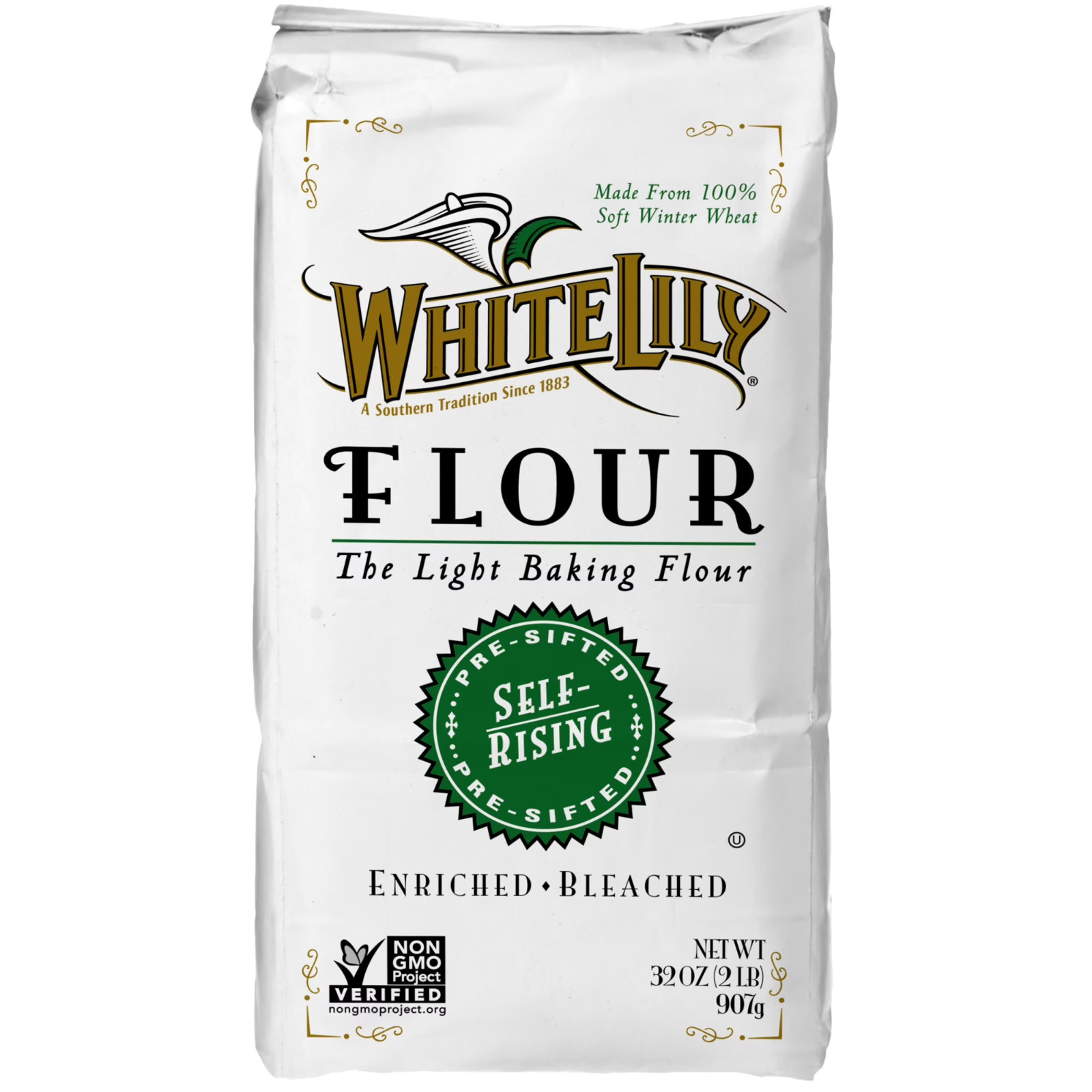 White Lily Self Rising Flour, 2 lb Bag gallery