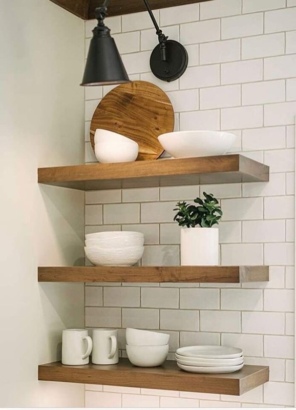 8-Inch Hidden Floating Shelf Brackets Support For Wood Shelves gallery