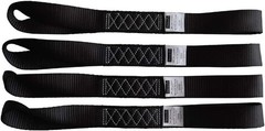 Soft Loop Tie Down Straps 4PK Motorcycle Loops Straps 1.5” x 18” x 10000 LBS