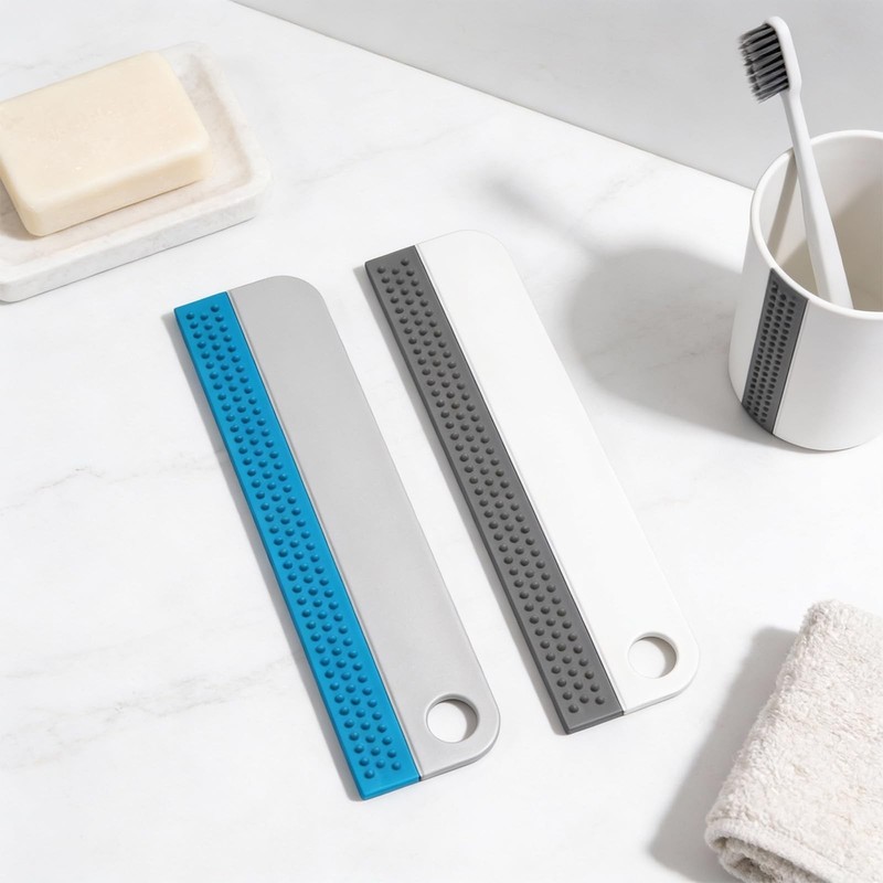 Small Rubber Squeegee 2 Pcs All-Purpose Mini Soft Rubber Window Squeegee Small S gallery