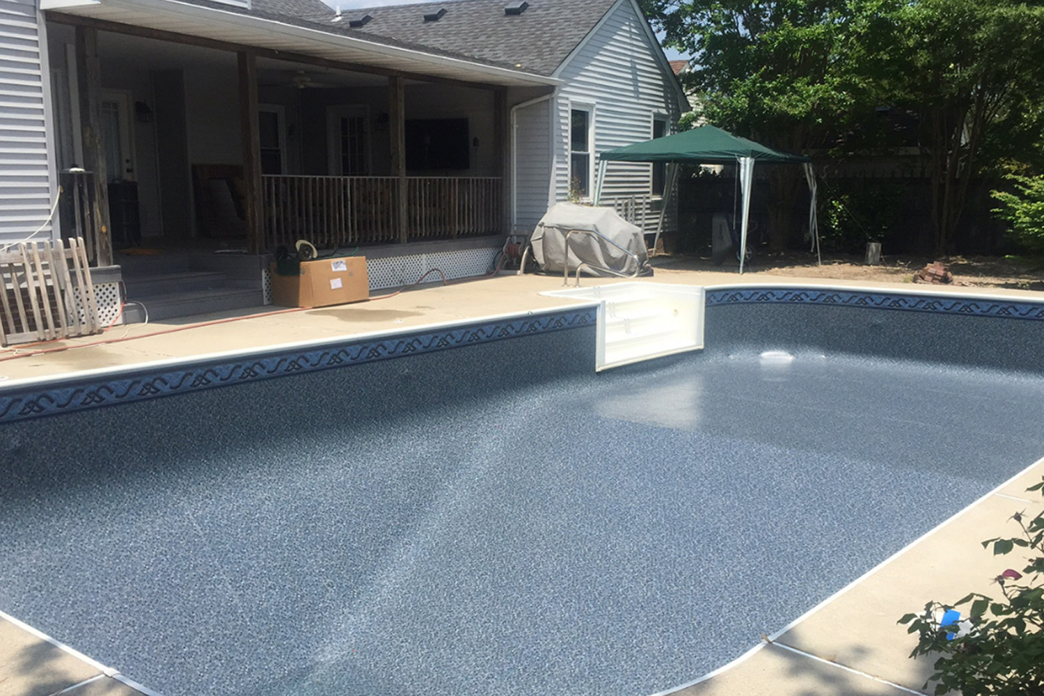 GLI Durango 20 Mil Inground Rectangle Swimming Pool Liner - Choose Size gallery