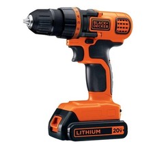 BLACK+DECKER 20-Volt MAX* Lithium-Ion Drill-Driver, LDX120C