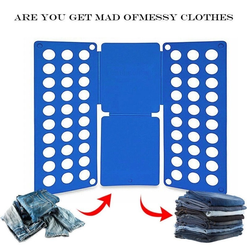 Clothes Folder Magic Folding Board Laundry T Shirt Fast Fold Flip For Adult gallery