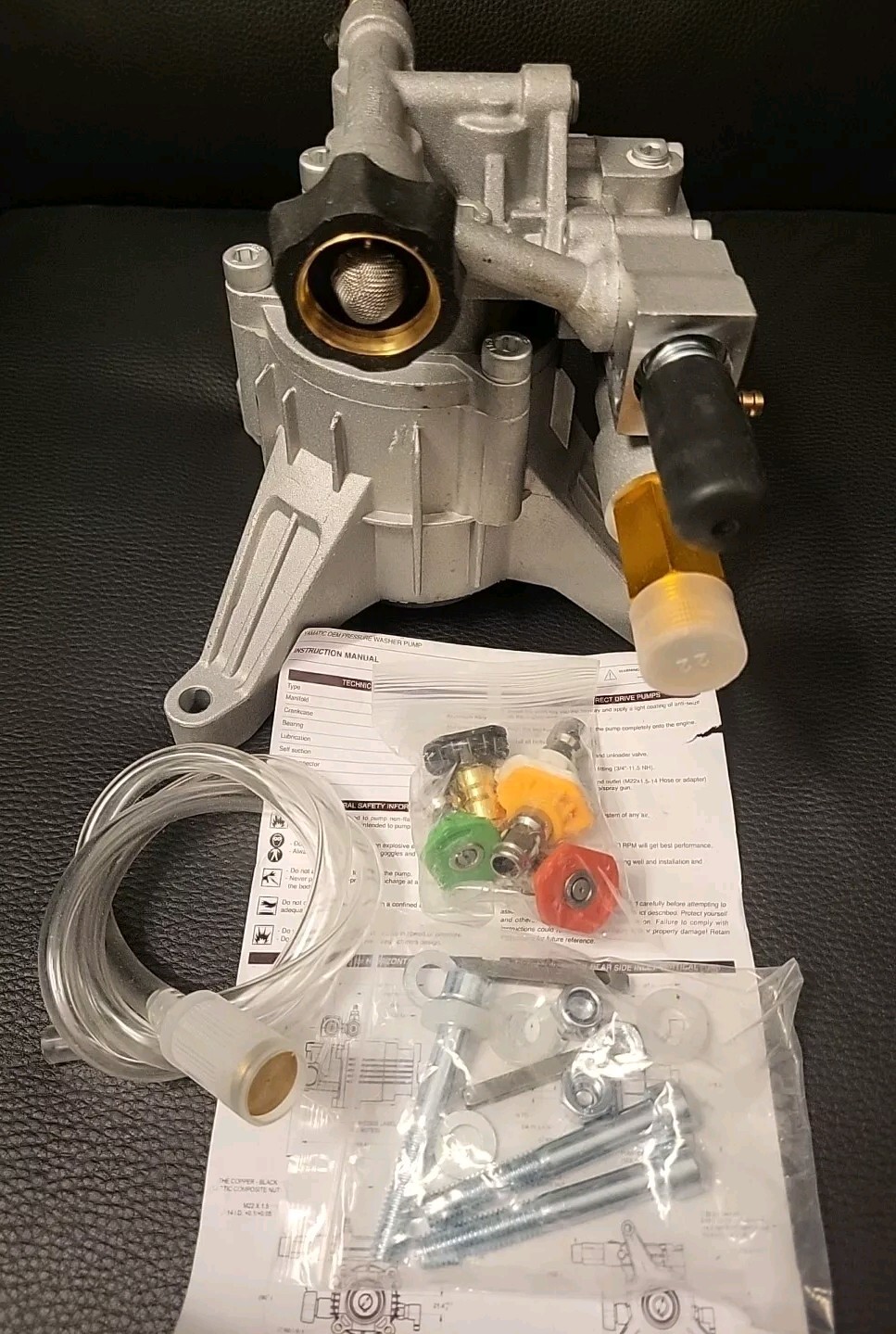 YAMATIC Pressure Washer Replacement Pump 7/8"Shaft Vertical 2500 PSI 2.0 GPM New gallery