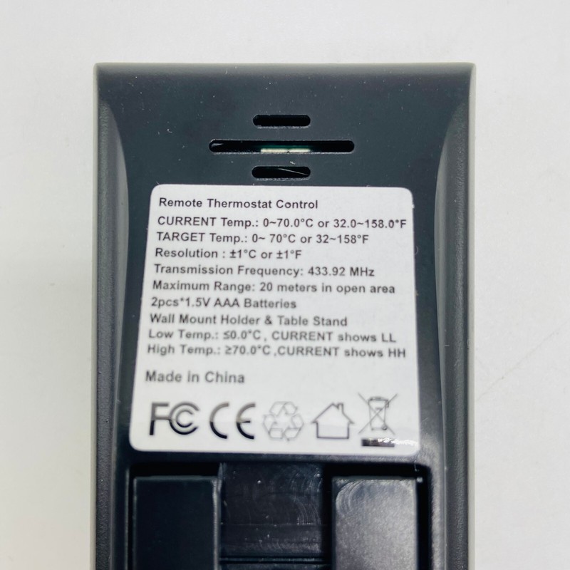 Hycency Programmable Thermostat Remote for programable outlet (REMOTE ONLY) gallery