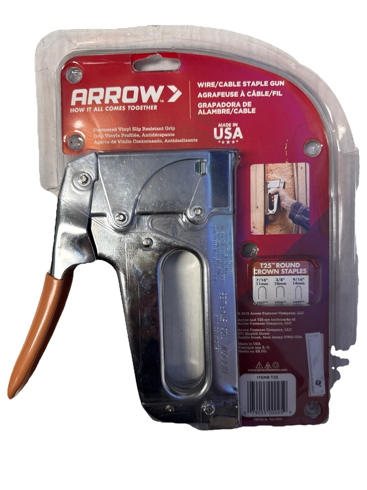 Arrow T25 / T25M Wire & Cable Staple Gun Tacker 🇺🇸USA gallery