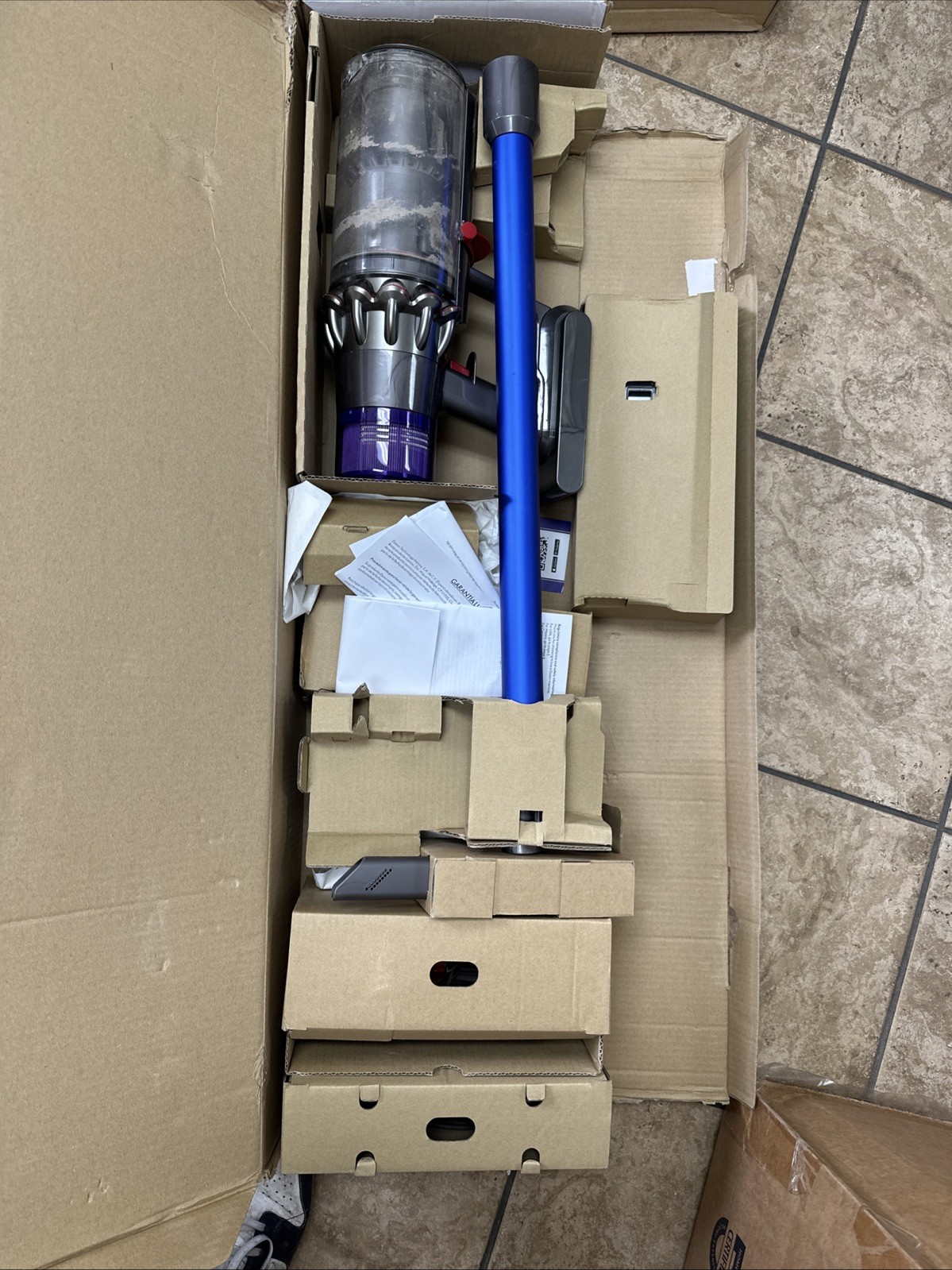 Dyson V11 Torque Drive+ Cordless Stick Vacuum Cleaner SV28 -Iron/ Blue gallery