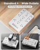 Surge Protector 11 Outlets 1850W 6 USB 6FT Flat Plug gallery